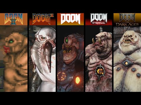 DOOM: The Dark Ages | Monsters Evolution | 1993 - 2025 | Direct Comparison without spoilers